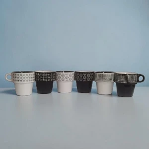 6 Mugs Colorés