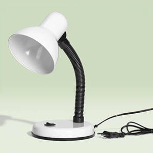 Lampe de chevet blanc