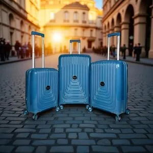 Valise p. cardin bleu