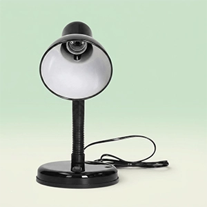 Lampe de chevet noir